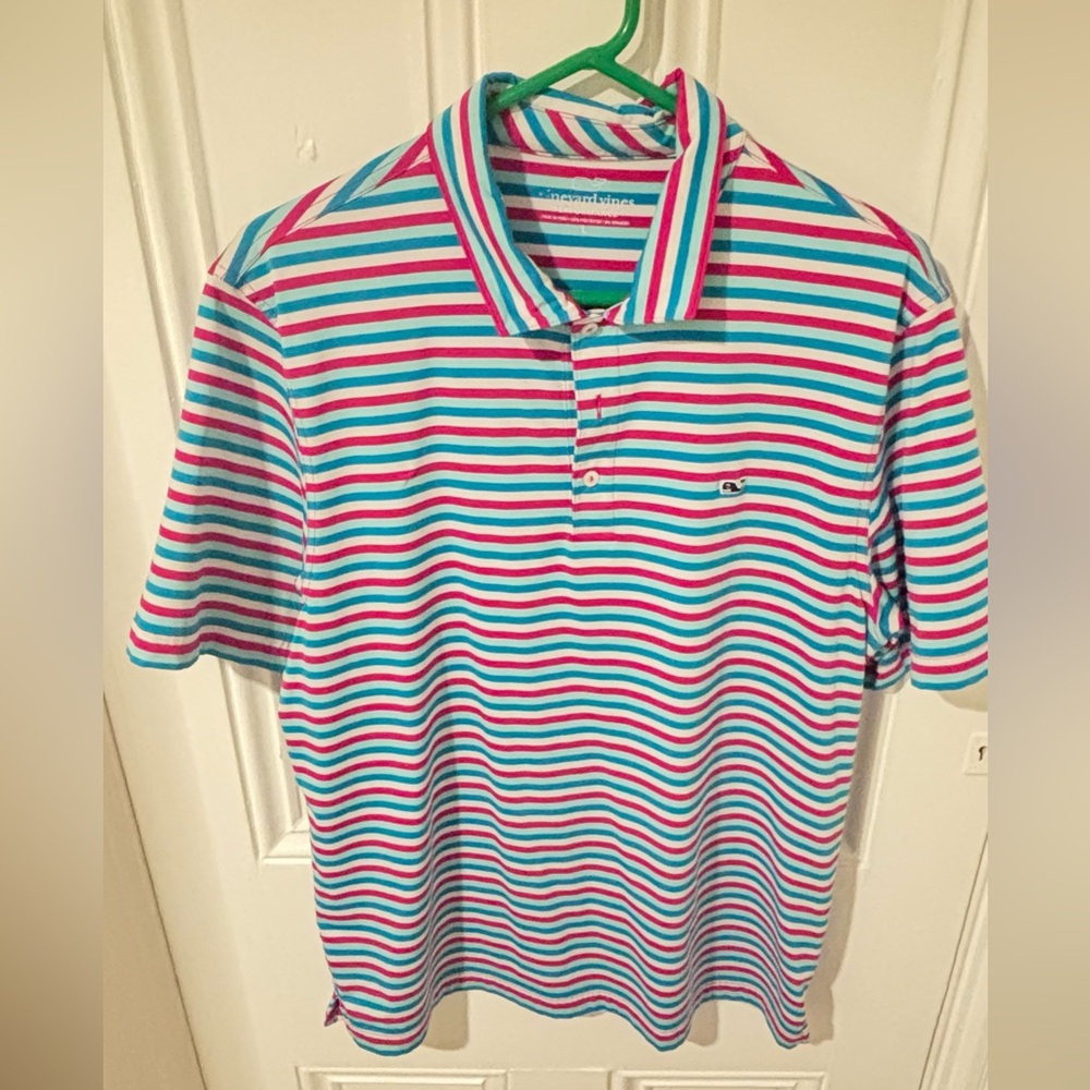 Vineyard Vines Men's Multicolor Striped Polo